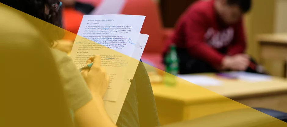 small group studying