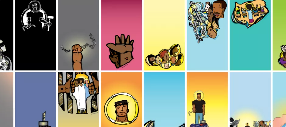 better world Instagram layout