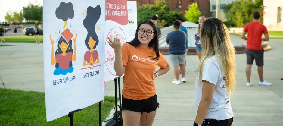 running a proxe station banner