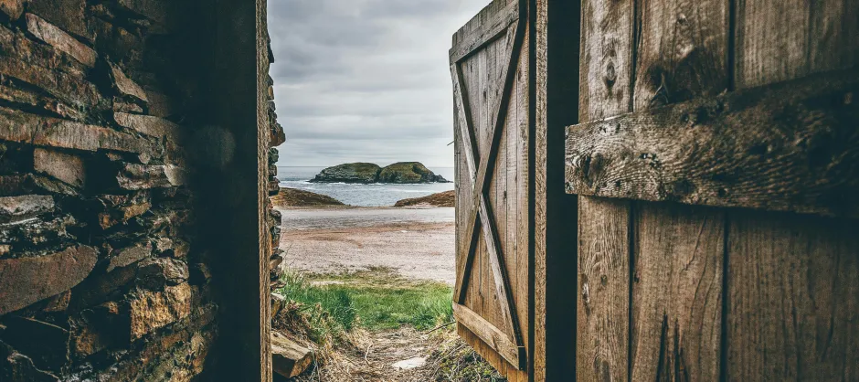 open door