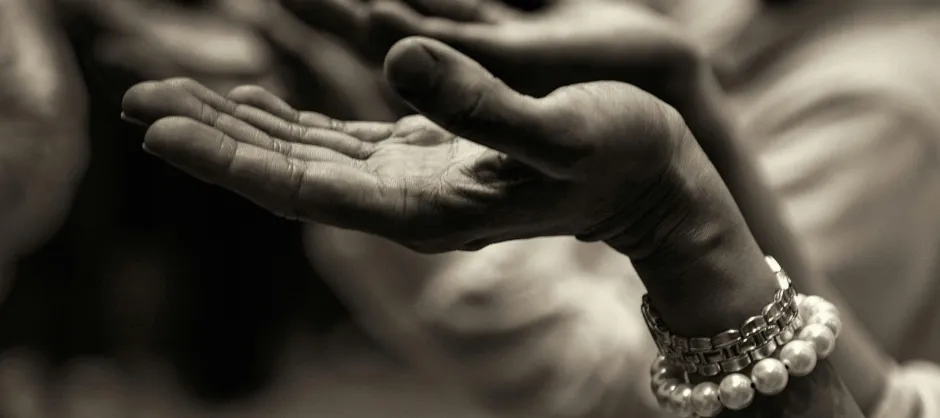 open hands