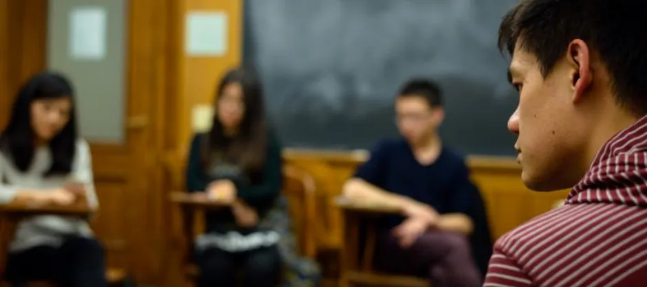 students in a classroom