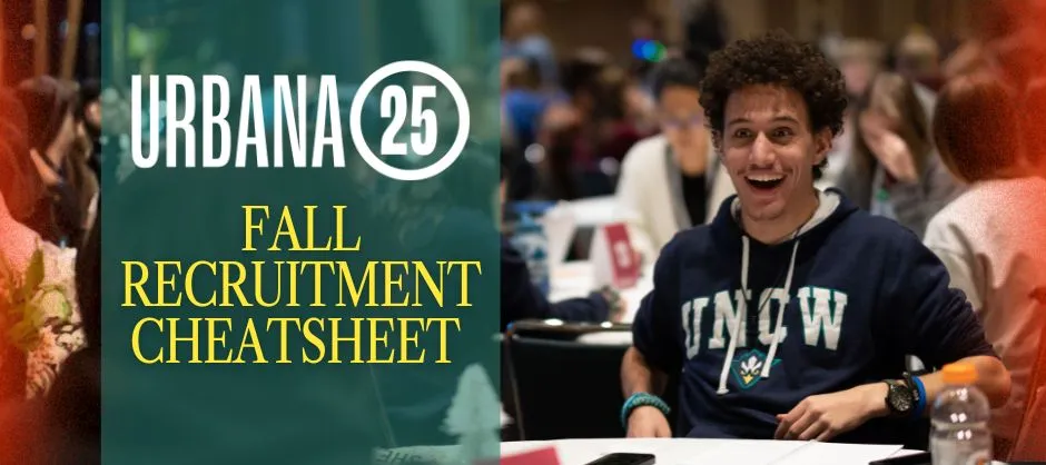 recruitment cheat sheet a photo of a happy student