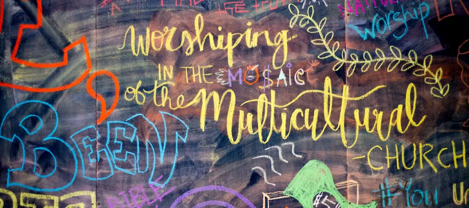 multicultural mural