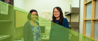 Meeting and welcoming women students, staff, faculty, and administrators