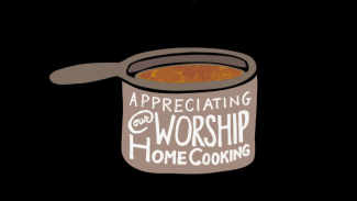 Worship Home Cooking Survey banner