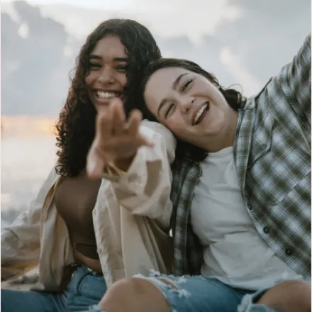 smiling people