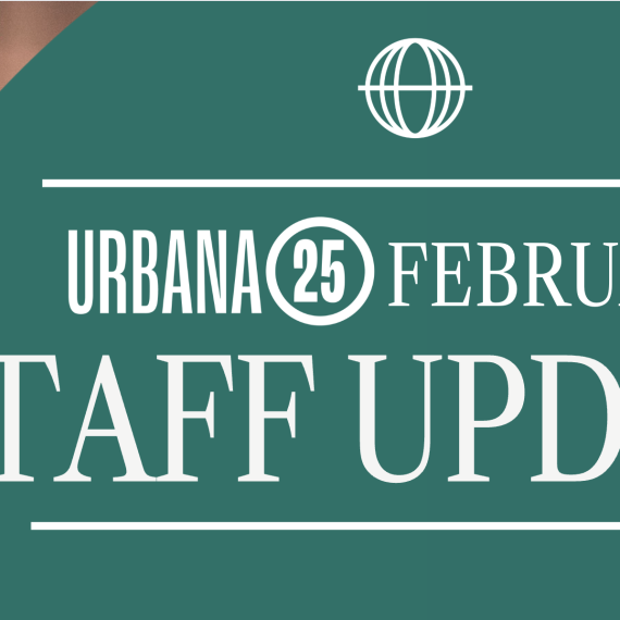 Urbana staff update banner